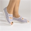 Sandales coton Colette bleu ou fleurs