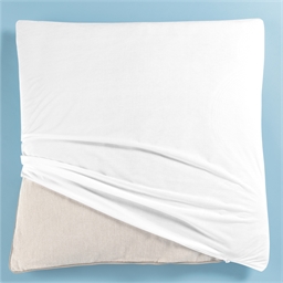 Protection 2 en 1 blanc oreiller 50 x 70 cm