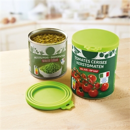 Lot de 2 couvercles universels conserves