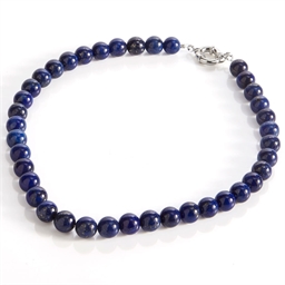 Collier perles Lapis-Lazuli
