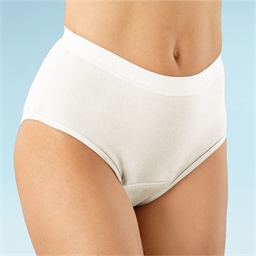 Culotte de protection incontinence Blanc - taille M
