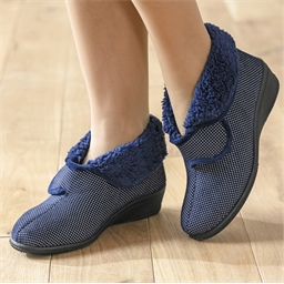 Chaussons montants Chléo Marine - taille 36