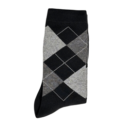 Lot de 3 paires de chaussettes Intarsia Noir - taille 39/42