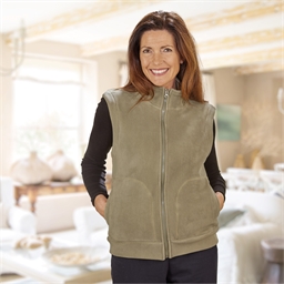 Polaire sans manches Vert amande - taille L/M