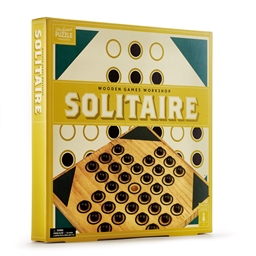 Solitaire bois vintage