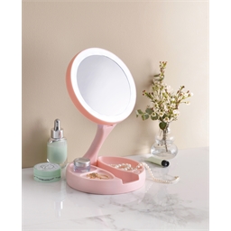 Miroir lumineux 2 faces