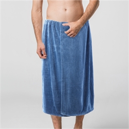Serviette de toilette mixte Bleu