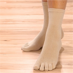 5 paires de chaussettes orteils
