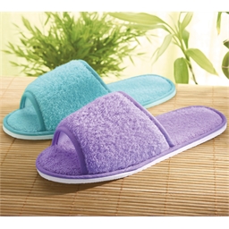 Lot de 2 paires mules Bleu + parme - taille 37/38