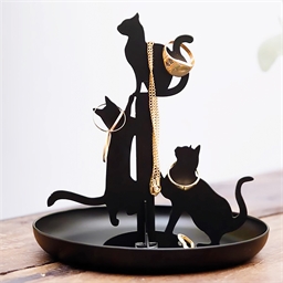 Coupelle porte bijoux chat