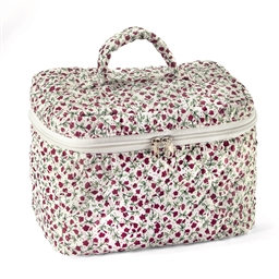 Trousse de toilette imprimée fleurs