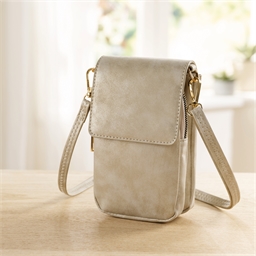 Pochette bandoulière irisée