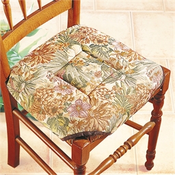 Lot de 2 couvre chaises "fleuries"