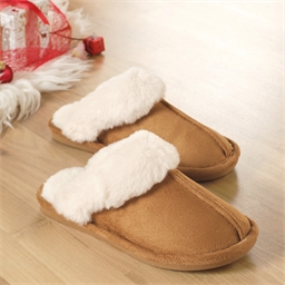 Pantoufles fourrées