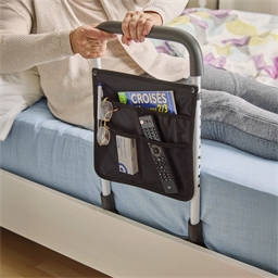Barrière de lit avec rangements