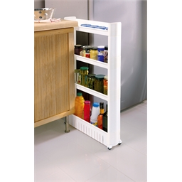 Resserre blanche 4 étages