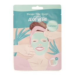 Lot de 3 masques hydratants aloe vera