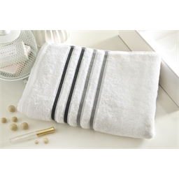 Serviette de toilette 50x100cm ou 70x140cm: divers coloris