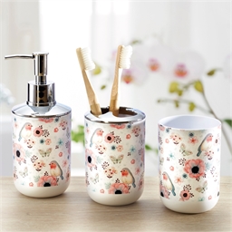 Ensemble salle de bain oiseaux