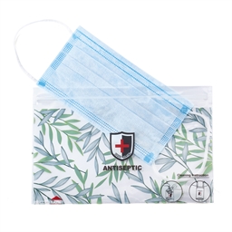 Lot de 2 pochettes antibactériennes pour masque