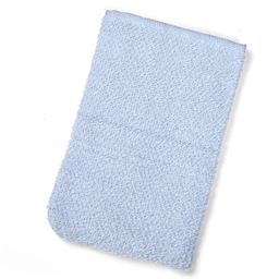 Gant de toilette rose ou bleu