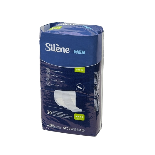 Protections incontinence homme