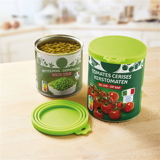 Lot de 2 couvercles universels conserves