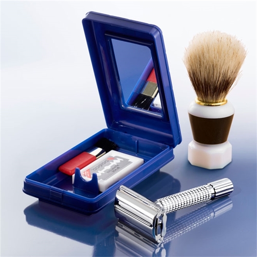 Rasoir manuel + blaireau