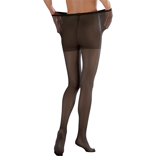 Lot de 3 collants en mousse Noir - taille M