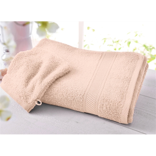 2 gants de toilette éponge : divers coloris