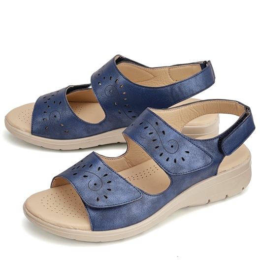 Sandales ouvertes Sansa Marine - taille 36