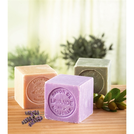 Savon de Marseille : Argan, Lavande ou Olive
