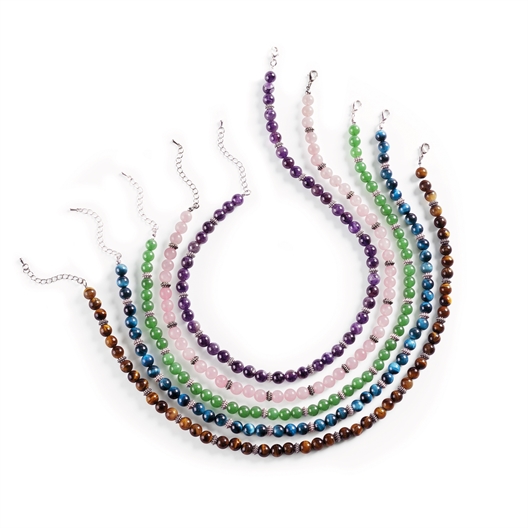 Collier et bracelet pierre naturelle