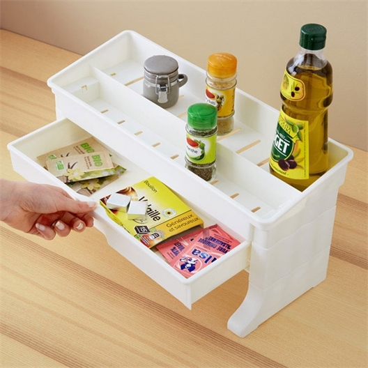 Etagère rangement produits de beauté