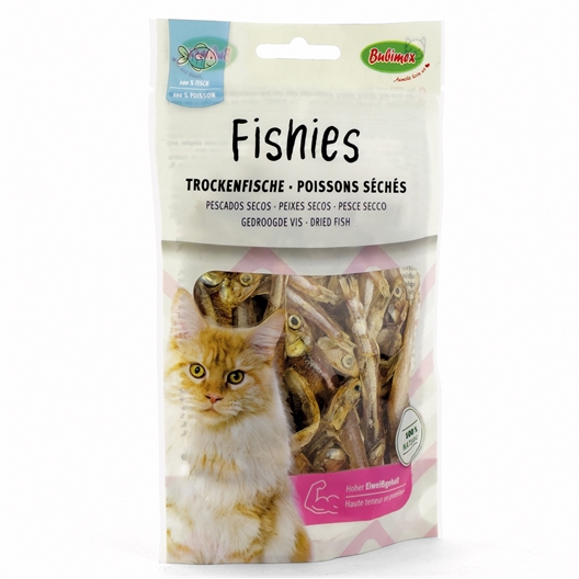 Poissons séchés pour chat