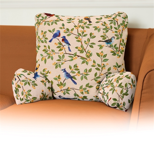 Coussin fauteuil oiseaux