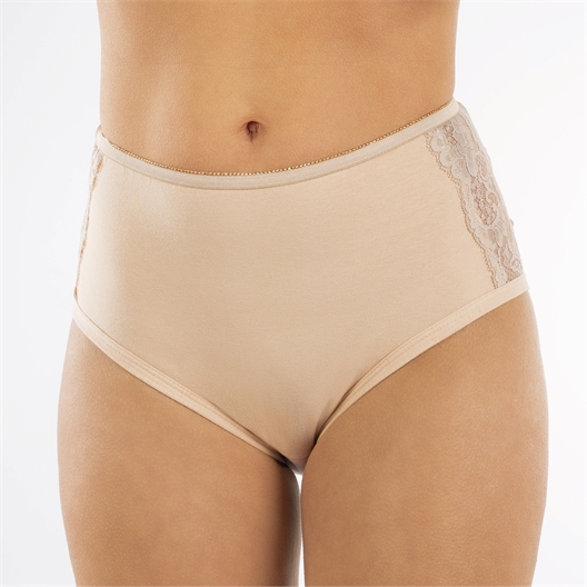 Culotte incontinence dentelle chair