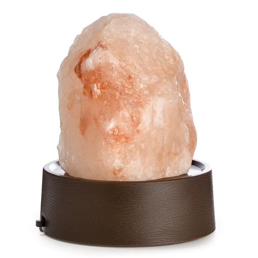 Lampe pierre de sel