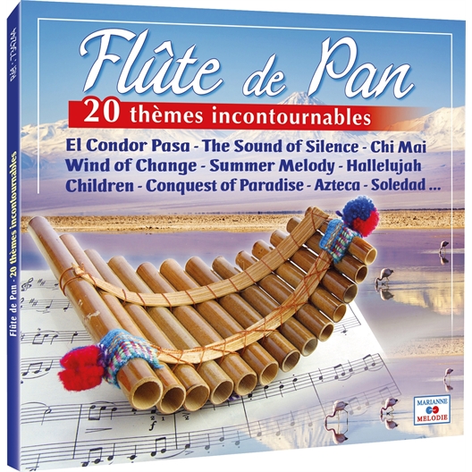 Cd flute de pan 20 themes incontournable Confort & Vie