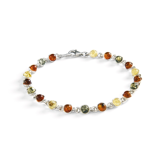 Bracelet multi ambre