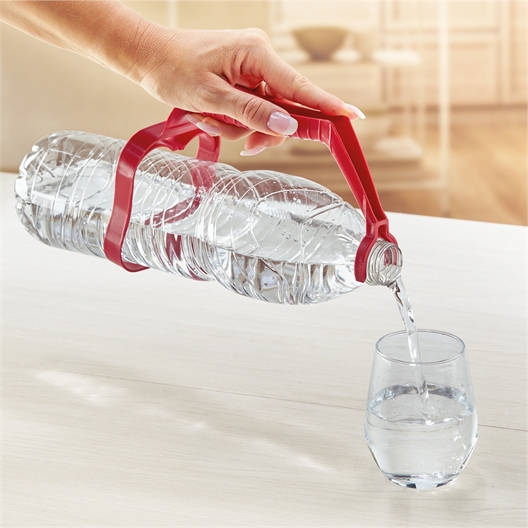 Lot De 2 Poignées De Transport Pour Bidon D'eau 18L - Polypropylène, Jaune Et Bleu | Pour Bureaux, Livraisons, Maison