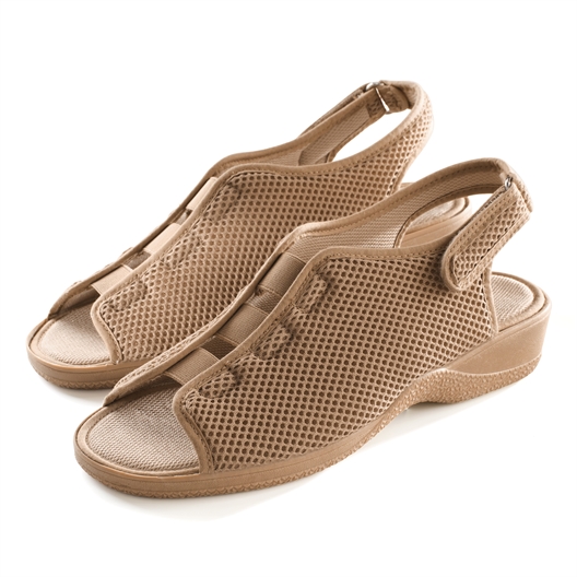 Sandales confort Saya marine ou beige