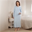 Chemise de nuit en maille Bleu - taille XXL