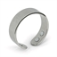 Bague ajustée magnétique Coloris argenté