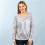 Pull maille ruban