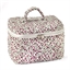 Trousse de toilette imprimée fleurs