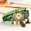 Montre bracelet Fantasia marron ou vert