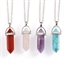 Collier pendule pierre