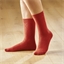 2 paires de chaussettes fantaisie rouge ou jaune