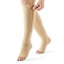 Mi-bas de contention beige ou rose